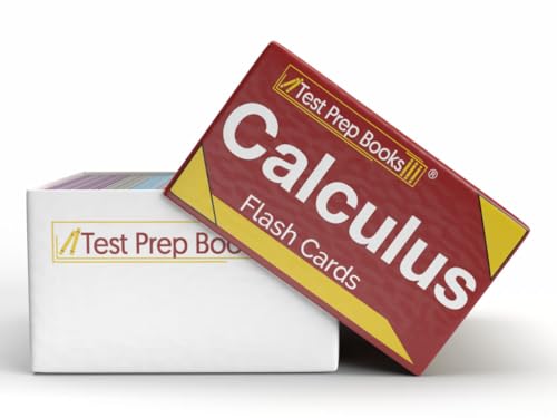 Image of Calculus Study Cards: Calculus Review Prep and Practice Test Questions for High School Students [Full Color Cards]
