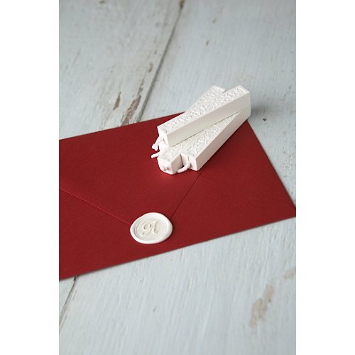 Envelope Sealing Wax Pearl White / 1