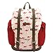 Produktbild Friedrich|23 Rucksack, F23, Flamingo, Polyester, beige/Koralle Rucksack, 42 cm, 22.0 Liter, Beige/Koralle
