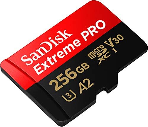 SanDisk 256 GB Extreme PRO microSDXC kartı + SD adaptörü + RescuePRO Deluxe, 200 MB/sn'ye kadar, A2 App Performance, UHS-I, Class 10, U3, V30 - Görsel 3