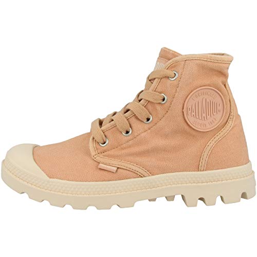 Image of Palladium Pampa Hi Men's Outdoor Boots | Hiking, Trekking & Riding Ankle Boots | Stonewashed Canvas, All-Season, Quick-Dry