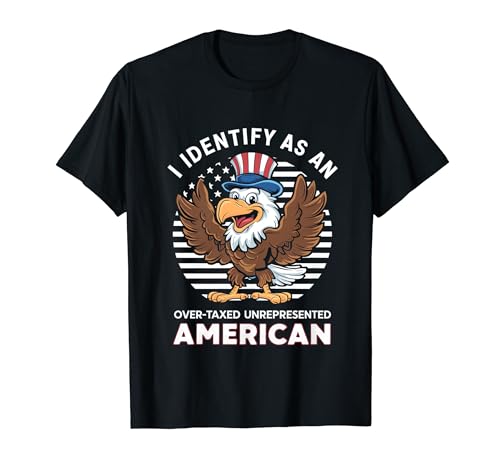 Je m'identifie comme une personne surtaxée non représentée T-Shirt