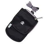 Aqua-Quest 'The Continental' Waterproof Wallet Travel Pouch - Black Model