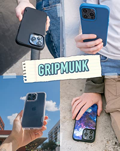 Image of Smartish iPhone 14 Pro Max Slim Case - Gripmunk - [Lightweight + Protective] Thin Grip Cover - Nothin' to Hide