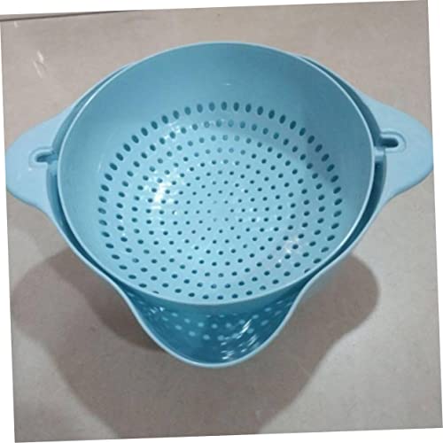 Colador plástico multiuso para frutas y verduras Alipis miniatura 2