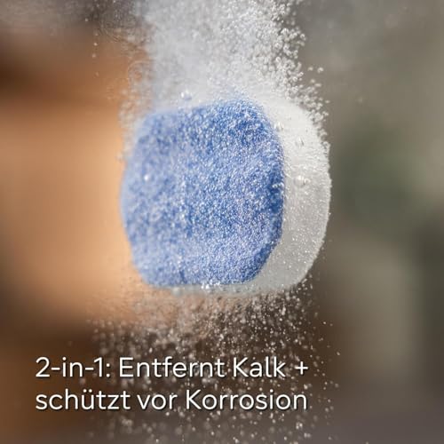 Siemens Entkalkungstabletten TZ80002A, 3 Stück, entfernt Kalkablagerungen und schützt vor Korrosion, Original-Zubehör, passend für Kaffeevollautomaten der Reihen EQ, surpresso und Einbauvollautomaten