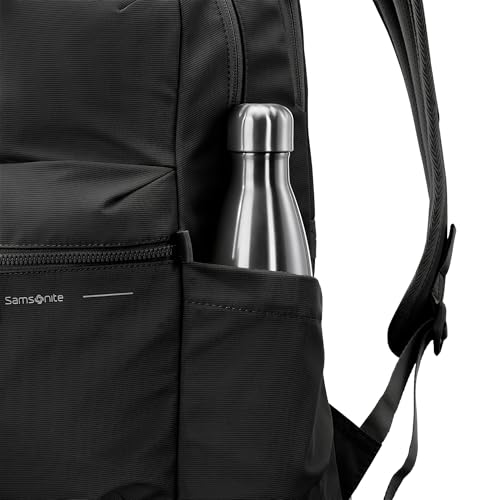 Image of Samsonite Better Than Basic Backpack - Dedicated Laptop Compartment, Quick Stash Front Pockets and Lightweight Breathable Airmesh - Black
