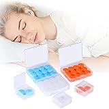 Tapones para los oídos multiuso para dormir: nuestros tapones de silicona pueden bloquear todos los tipos de ruido fácilmente, también son ideales para muchos otros eventos ruidosos