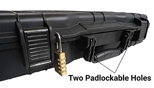 Case Club 32 Watch Carry Case - Organize & Protect Your Watch Collection In A Heavy Duty, Waterproof, Travel & Storage Case - For Men's & Women's Watches Of Various Sizes In A Padlockable Display Box #TOP4