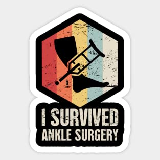 Sticker Kiss Cut, Titanium Ankle | Joint Replacement Ankle