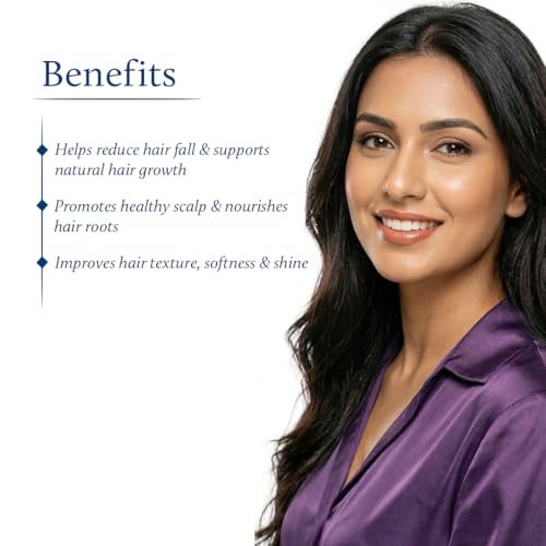 Image of Blue Nectar Keratin Rosemary Shampoo for Hair Growth | Natural Hair Shampoo for Curly, Frizzy & Dry Hair | Paraben & Sulphate Free Shampoo for Men & Women (16 Herbs, 200ml)