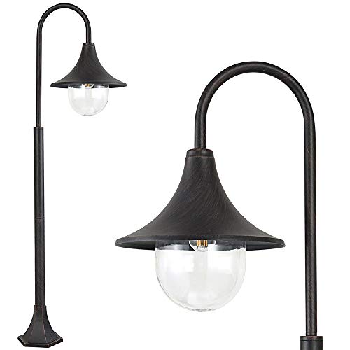 I materiali utilizzati e il suo bellissimo design rendono i lampioni vittoriani Bakaji un complemento d'arredo da giardino di altissima qualità dedicato a chi ama arredare i propri spazi esterni con eleganza e raffinatezza. Un pezzo davvero unico che non può mancare nel tuo giardino.