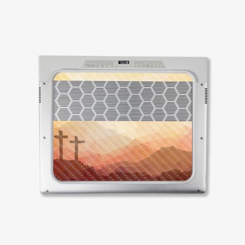 Image of MightySkins Carbon Fiber Skin Compatible with Alienware X14 R2 (2023) Full Wrap Kit - Salvation | Protective, Durable Textured Carbon Fiber Finish | Easy to Apply & Change Styles | Made in The USA