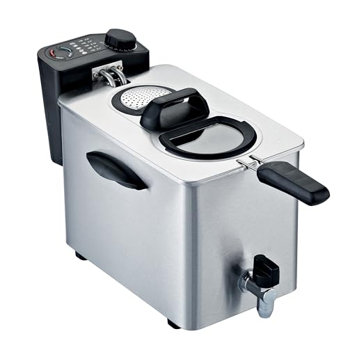 RGV Fry Type4 Friggitrice Elettrica con Rubinetto per lo...