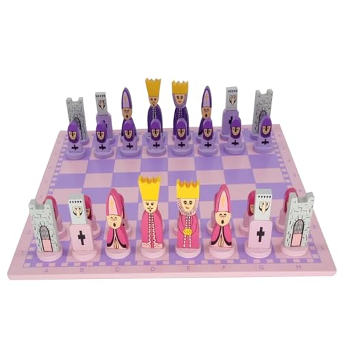 Jeu d'échecs de voyage de dessin animé idéal pour animer les après-midis pluvieux