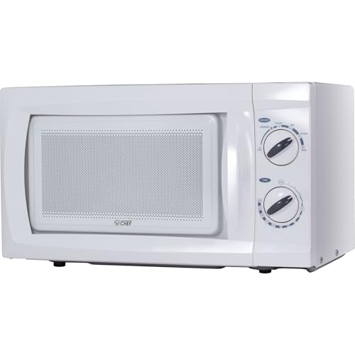 Commercial Chef Countertop Microwave with Knob