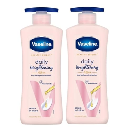 2 X Daily Brightening Body Lotion for Healthy and Glowing Skin, 400ml