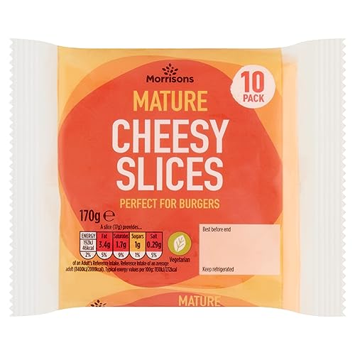 Morrisons 10 Mature Cheesy Slices 170g