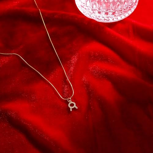 Image of SALTY Anti Tarnish Zodiac Sign Pendant Necklace for Women Men | Stylish Locket Neck Chain | Fashion Jewellery Accessories for Girls Boys | Minimal Jewelry | Ideal for Gifting | Gift for Diwali, Christmas, Marriage, Birthday