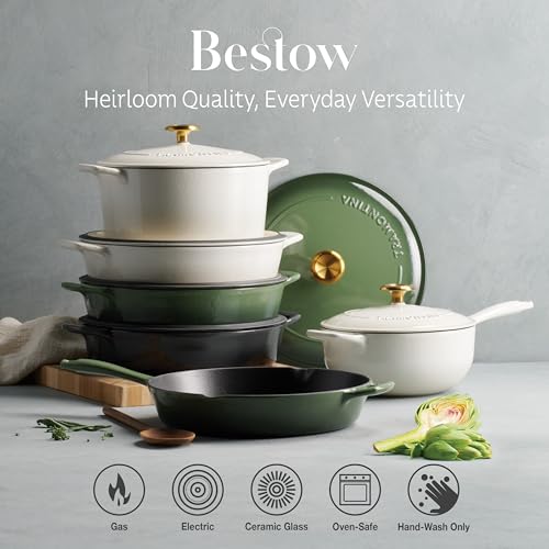 Tramontina Bestow Enameled Cast Iron 12-Inch Skillet with Lid - image 7