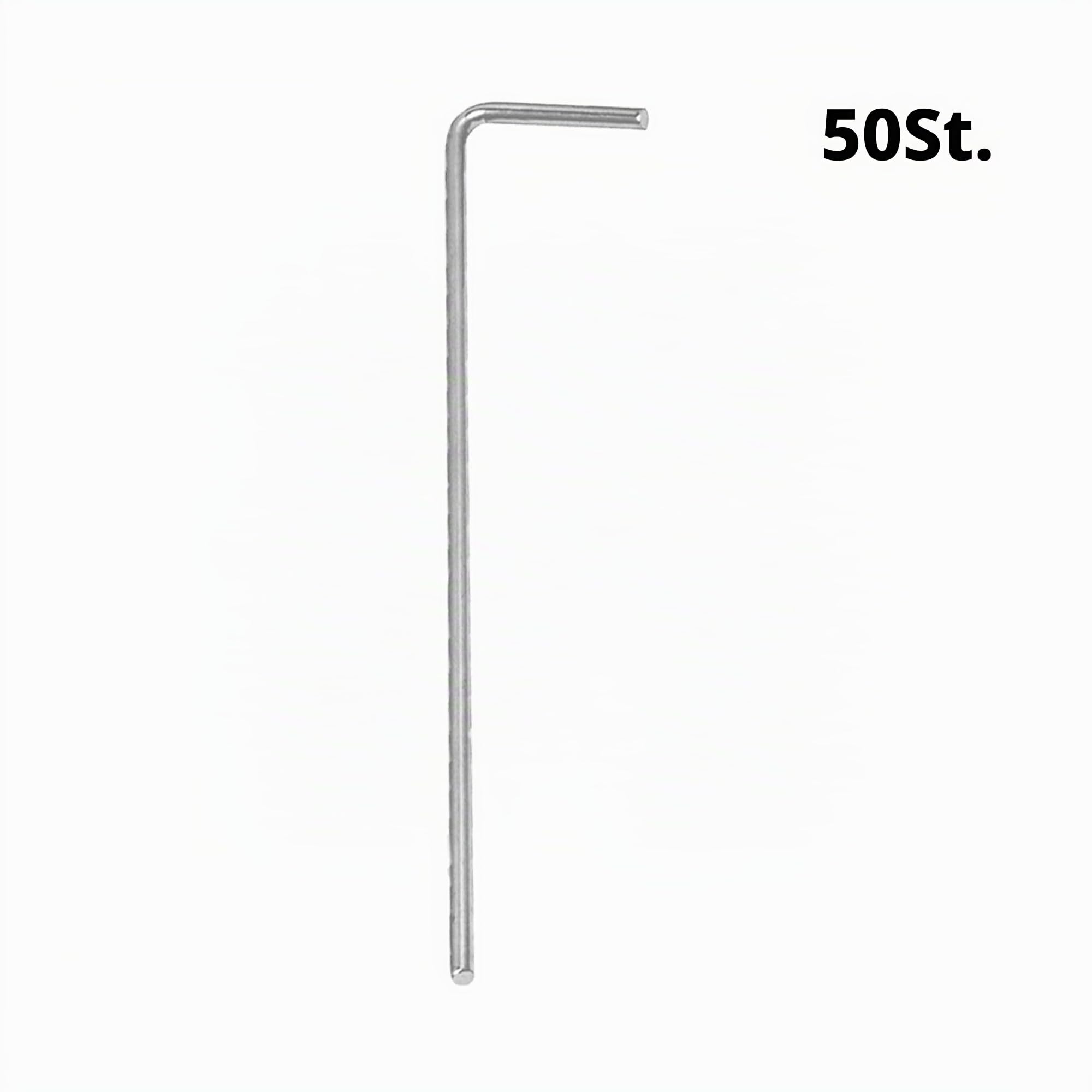 Hühnerzaun-Set 50m mit 14 Doppelspikes, verstellbar, Zugangstür, inklusive Heringe