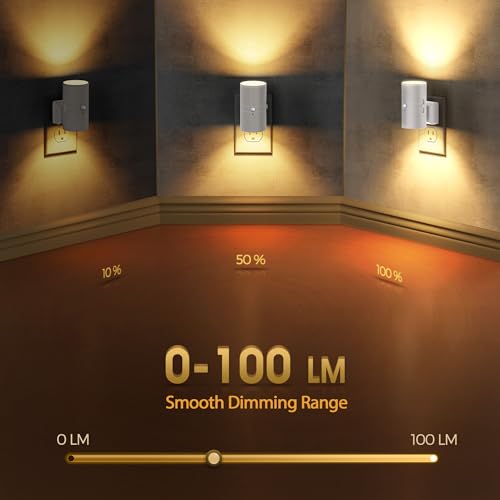 Image of Briignite Motion Sensor Night Light, Motion Activated Plug in Night Lights