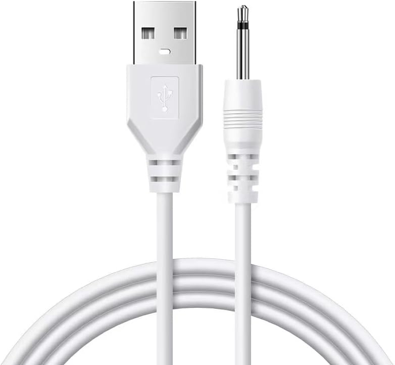 DC Charging Cable 2.5mm DC USB Charging Cable Fast Charging Replacement line Vibration Massager Charger
