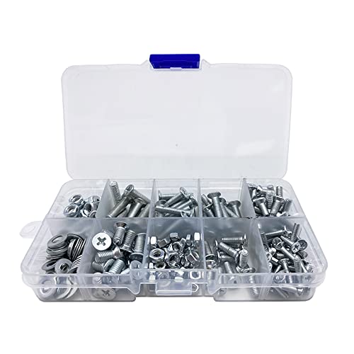 Tornillo Avellanado, 250 Piezas,Juego de Tornillos de Acero Inoxidable, M3, M4, M5 Cover
