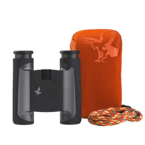 Swarovski 8X25 Cl Pocket Binoculars (Anthracite, Mountain Accessories Package) 46153 Lightweight, Fog & Waterproof Binocular - Kit With Deluxe Backpack + More #TOP1