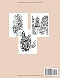 Zoom IMG-1 japanisches malbuch ausmalen und relaxen