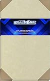 100 Natural Parchment 65lb Cover Paper Sheets 8.5X14 Inches Cardstock Weight Colored Sheets 8.5' X 14' (8.5X14 Inches) Legal|Menu Size - Printable Old Parchment Semblance