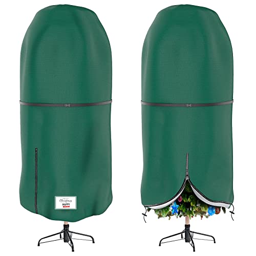 Sac de Rangement pour Sapin de Noël, Sac étanche et indéchirable, Housse de Transport pour Sapin...