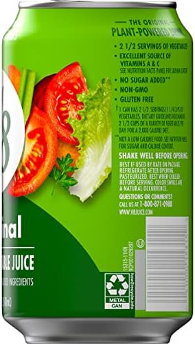 V8 tomato juice nutrition facts