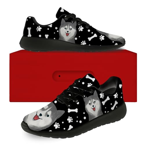 Women's Men's Dog Shoes Personalized 3D Print Tennis Running Shoes Walking Sneakers Puppy Gifts for Men Women2