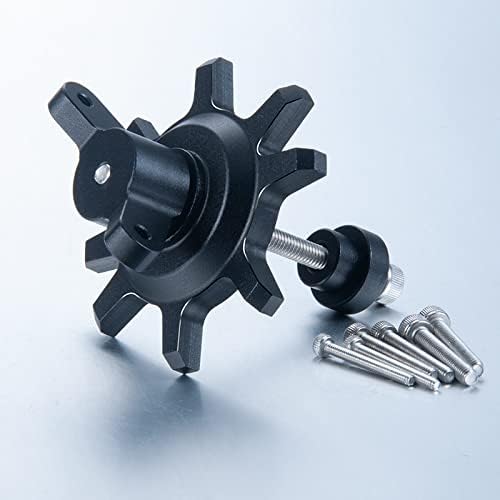 Miniatura 5 de RCLIONS 1.92.2 pulgadas RC Beadlock Rueda Hub Instalación y eliminación de neumáticos Conjunto de herramienta para TRX4 SCX10 110 RC Crawler Piezas