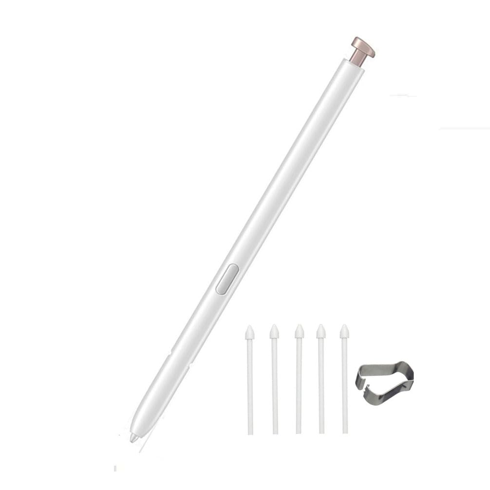 Galaxy S26 Ultra S Pen, stylet pour Samsung Galaxy S26 Ultra pour créer, dessiner, contrôle fluide, stylet avec 5 embouts de rechange (doré)