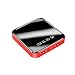 Produktbild IMPACTRION Powerbank Red Mini mit 20.000mAh - kompatibel mit iPhone & Android - 2 x USB-A Ausgang, 1 x USB-C und 1 x Micro-USB Eingang