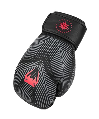 Venum Phantom Boxing Gloves - Black/Red #TOP2