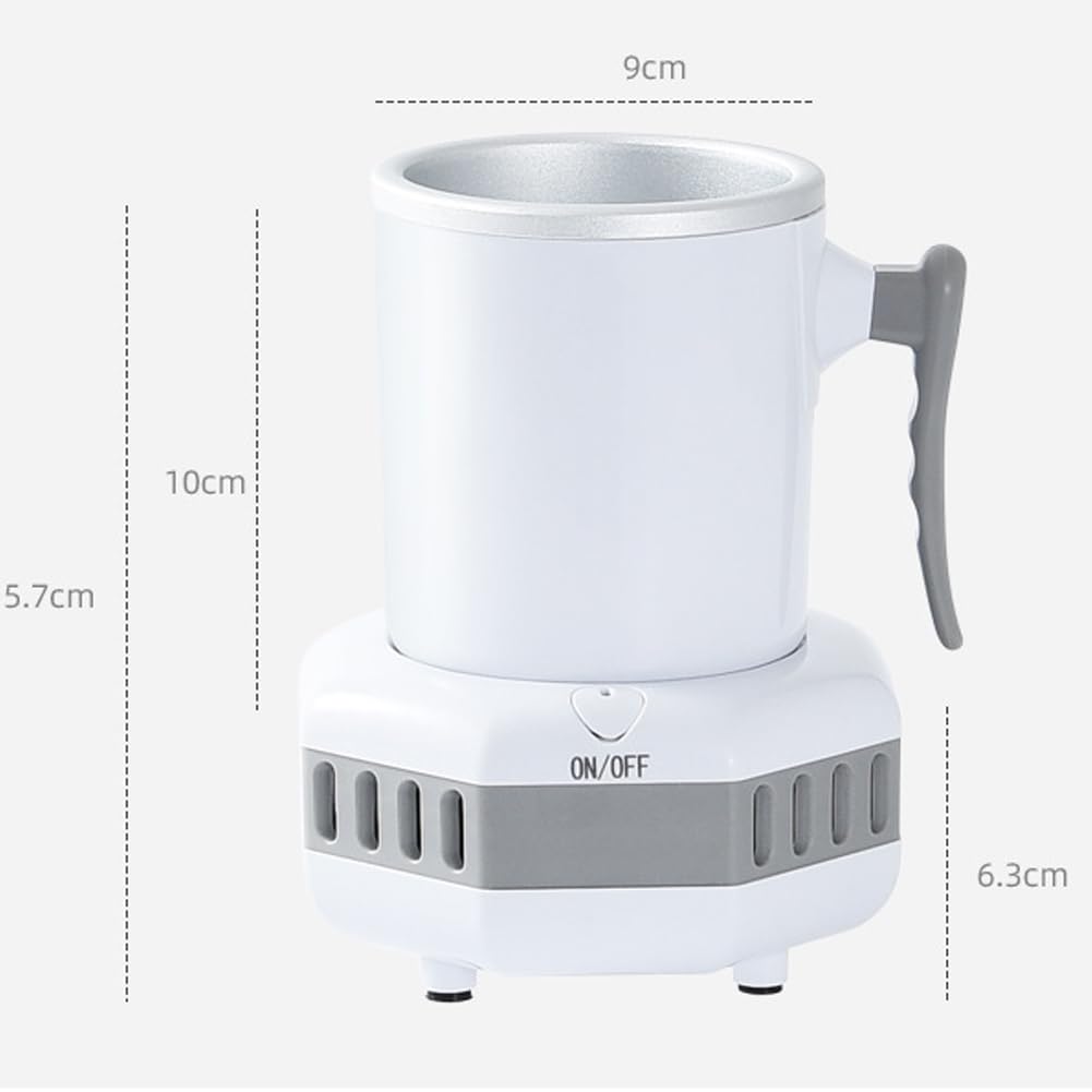 FURLOU Raffreddatore per Bevande Elettrico Portatile, refrigeratori d'Acqua per Bevande Rapide estive, Mini Tazza di Raffreddamento rapido, refrigeratore istantaneo per Bevande da Viaggio in Auto B
