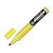 Avery MARKS-A-LOT Permanent Marker, Large Chisel Tip, Yellow, 144 Markers (08882)