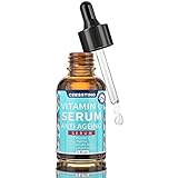Vitamin C Serum for Face - Envisha Aging Facial Serum with Hyaluronic Acid & Vitamin E, Improve Skin Texture & Glow, Reduce Wrinkles, Fine Lines, Fade Dark Spots