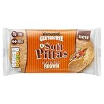 Warburtons 4 Pack Gluten Free Brown Pitta