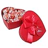 Scatola SAN VALENTINO a forma di cuore con 250 gr di cioccolatini al latte + 120 petali rossi a cuore e 1 palloncino GRANDE (45 cm) TI AMO e 20 palloncini a cuore rosso #3
