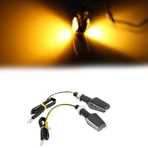 Clignotants de moto pour Suzuki feu arrière ampoule double face orange tuning custom
