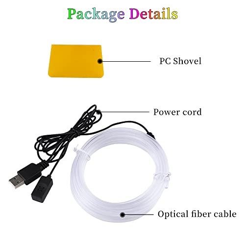 Yfrauto Led Strip Light For Car Interior Lights, 7 Colors Neon Accent Lighting Kits Ambient Lighting Car Interior With 78.7 Inches Usb Plug And Play Strip Light Universal Fit 1-In-1 Lighting Strip #TOP6