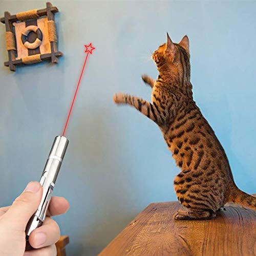 Adaskala engraçado gato caneta lanterna brinquedo LED caneta USB de carregamento 3 modos de iluminaç
