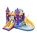 QHYTL Château Gonflable Halloween Piscine Toboggan et souffleur pour Enfant