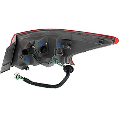 Garage-Pro Taillights For Nissan Sentra 2013-2015 Body Mount, Halogen With Bulb(s) Driver Side, Outer NI2804100