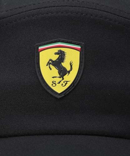 Image of Puma Unisex-Adult Ferrari SPTWR RCT Cap, Black, Adult (2400101)