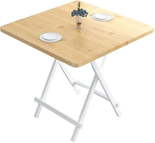 AZIEBAYダークブラウンの丸型折りたたみダイニングテーブル。2/3/4人用。木目調で組み立て不要。お手入れ簡単。省スペース。リビングルーム、キッチン、ダイニングルーム、アウトドア、キャンプなどに最適です。